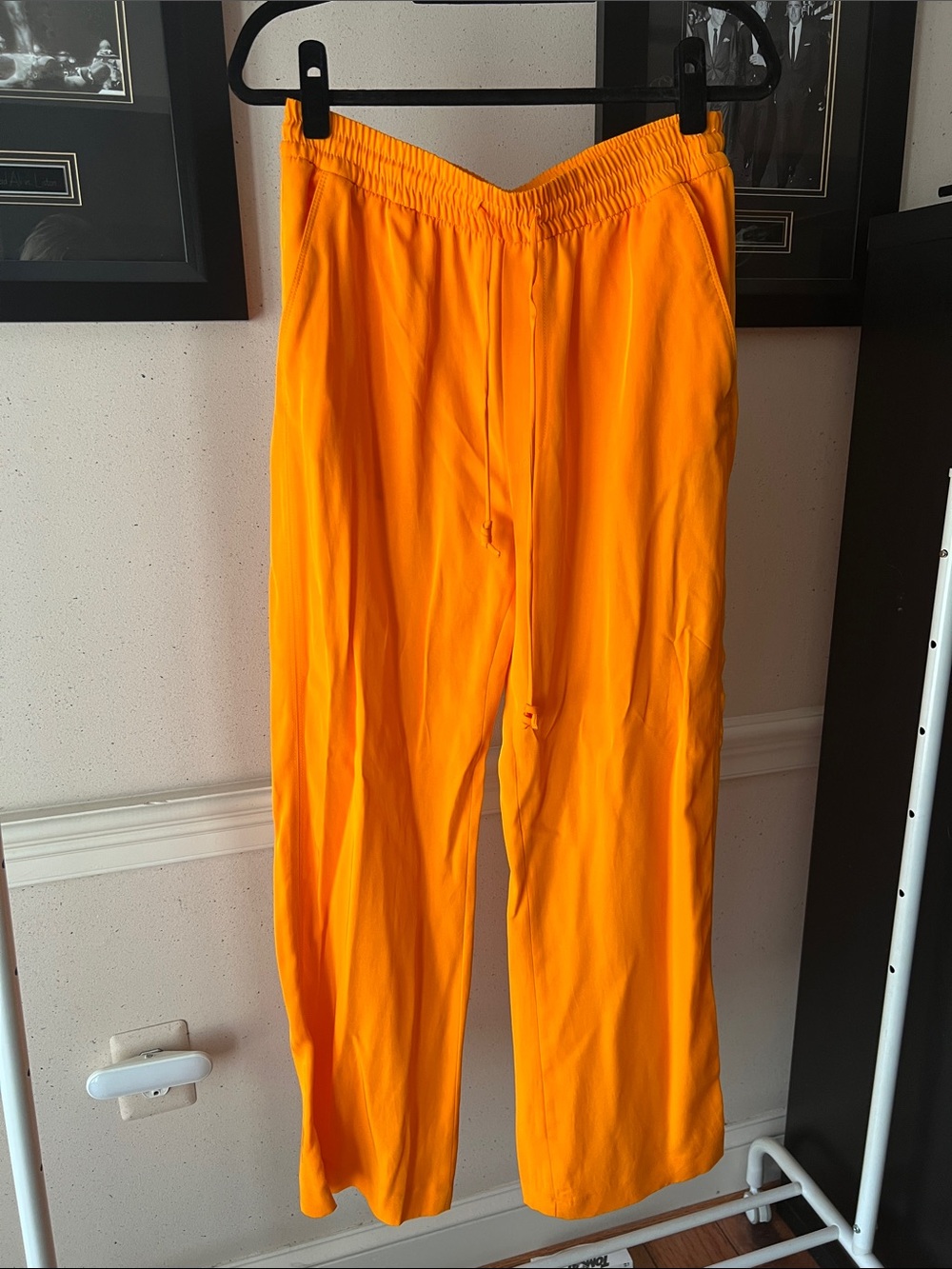 Zara Vibrant Orange Pants